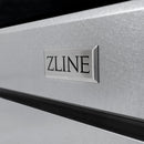 ZLINE 36"Paramount Dual Fuel Range DuraSnow® Matte Black SDRSZ-36-MB