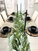 Ready to Ship - 9’ Artificial Real-Touch Cedar and Long Leaf Eucalyptus Garland