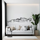 Formula1 F1 Metal Car Wall Art - NC0983