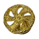 Elegant Decorative Victorian Knob in Brass and Antique Brass for Timeless Furniture Charm