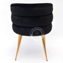 NADOR Black Accent Chair
