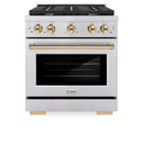 ZLINE 30 " Gas Range, Convection Oven Stainless Steel, Gold , SGRZ-30-G
