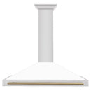 ZLINE 48" Autograph Stainless Wall Range Hood KB4STZ-WM48-CB