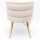 NADOR White Accent Chair