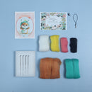 Puppy in Monster Costume Needle Felting Kit. Wizardi DIY Wool Craft Kit F07N8-W7
