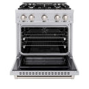 ZLINE 30" Select Gas Range Convection Gas Oven Stainless Steel HGR30