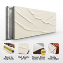 Abstract Minimalist Wave Wall Art II