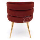 NADOR Red Wine Accent Chair