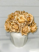 Artificial Real Touch Roses - Bundle of 10