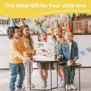 Tiny Land® Wooden Train Set for Children 39 Pcs