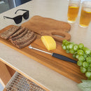Natural Teak Charcuterie/Cutting Board 24"