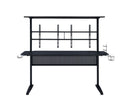 Canzi - Gaming Desk With USB - Black