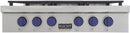 Kucht 36"  Stainless Propane Cooktop-KFX369T/LP-B