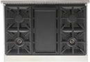 Kucht 36"  Stainless Propane Cooktop-KFX369T/LP-B