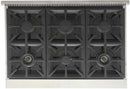 Kucht 36"  Stainless Propane Cooktop-KFX369T/LP-B