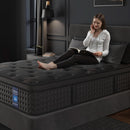 Queen 12 Inches Hybrid Memory foam Mattress CertipurUS