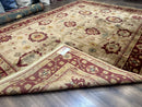 Karastan Rug 10x14, Antique Legends Oushak 2200-203, Vintage, Wool Pile