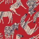 Fashionable Blue Vintage Style Wallpaper Vogue