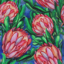 Brightly Protea Wallpaper