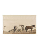 Watercolor Horses