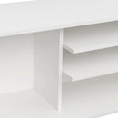 Farmhouse TV Stand for 65 Inch TVs With Storage Cabinet