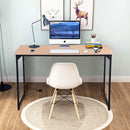 47.2-Inch Computer Desk With Metal Frame For Home Office