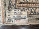 Turkish Kayseri Silk Rug 4x6, Tree of Life Pattern, Vintage Handmade Hand Knotted Carpet, Animal Pictorials, Birds