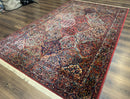 Karastan Rug 5.9 x 9, Multicolor Panel Kirman Rug