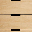 Mid-Century Modern 6-Drawer Dresser, 52 Inch Width