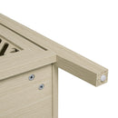 Hollowed-out Cabinet with 4 Doors, American Furniture, Suitable for Bedroom, Living Room, Study