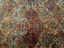 Square Karastan Multicolor Panel Kirman Rug