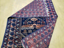 3' 4" X 5' 6" Vintage Handmade Pakistan Balouchi Balouch Tribal Wool Rug Nice