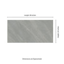 Fossil Snow 24"x48" Matte Porcelain Stone Look Paver - MSI Collection
