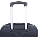 2Piece Luggage Sets ABS Lightweight Suitcase, Spinner Wheels, (20/14) BLACK