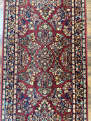 Karastan Runner Rug 2.6 x 8.6, Red Sarouk