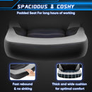 Big And Tall Leather Office Desk Gaming Chair With Adjustable Arms