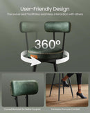 Forest Green 30 Inch Bar Stools Set Of 2 For Kitchen