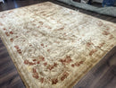 Chinese Aubusson Wool Rug 10x14, European Design, Thick Wool Pile