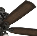 Promenade 54 Inch Indoor Ceiling Fan LED Lights Bronze Finish DC Motor Remote