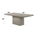 Faustine - Dining Table - Salvaged Light Oak