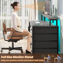 66 Inch Home Office Desk With File Drawer For Computer