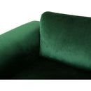 Comfy 4-seat Sofa with Metal Legs, Modern for Living Room and Study