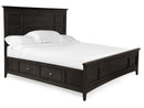 Westley Falls - Complete Panel Bed With Storage Rails