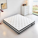 Oeko-Tex Breathable Cool Cover Twin XL 12 Inch  Memory Foam Individual Pocket Spring Hybrid Mattress
