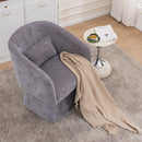 Lounge chair with swivel Gray