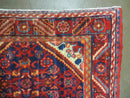 3' 6" X 10' 4" Antique Handmade India Floral Oriental Wool Runner Rug