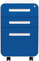 Stockpile 3 Drawer File Cabinet With Lock Under Desk
