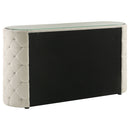 Sonya 6-drawer Upholstered Bedroom Dresser Ivory