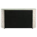 Sonya 6-drawer Upholstered Bedroom Dresser Ivory