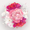 Elegant Multicolored Peonies Wallpaper Fashionable